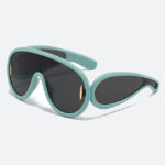 Green Diva Luxe Punk Sunglasses - Torfeo
