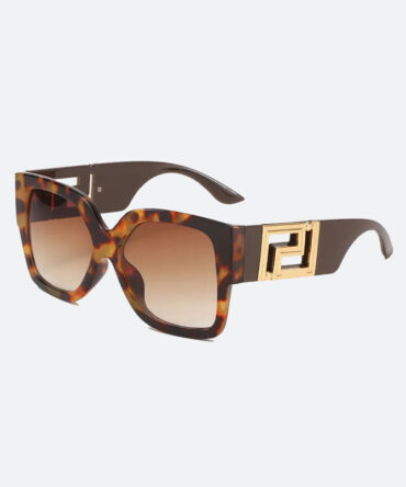 TortoiseShell Gradient Square Sunglasses - Torfeo