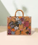 Sequin Bamboo Handbag - Torfeo