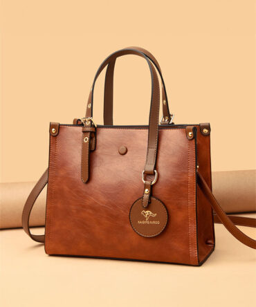 Brown Stellar Signature Handbag - Torfeo