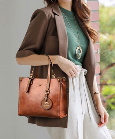 Brown Stellar Signature Handbag - Torfeo