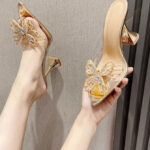 Alia Butterfly Rhinestone Heels - Image 5