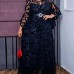 Black Enchanted Grace Maxi Dress - Torfeo