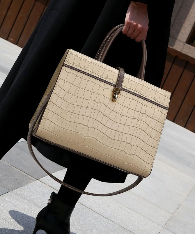 Epic Ensemble Texture Handbag - Torfeo