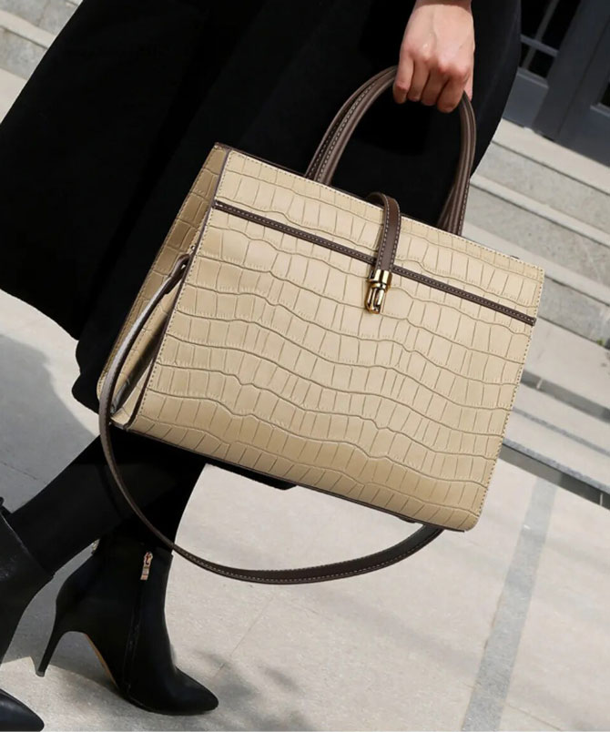 Epic Ensemble Texture Handbag - Torfeo