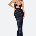 Glamour Embrace Perspective Dress - Torfeo