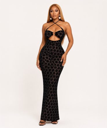 Glamour Embrace Perspective Dress - TORFEO