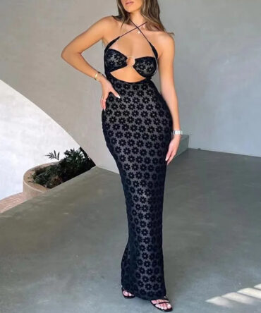 Glamour Embrace Perspective Dress - Torfeo