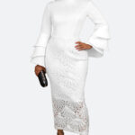 Timeless Twist White Dress - Torfeo