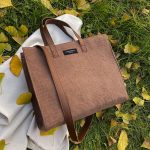 Vintage Corduroy Tote Bag - TORFEO
