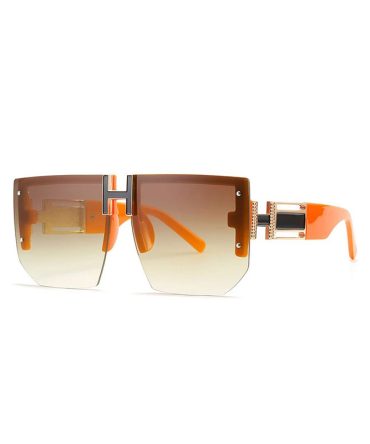 Flat Top Rimless Sunglasses - TORFEO