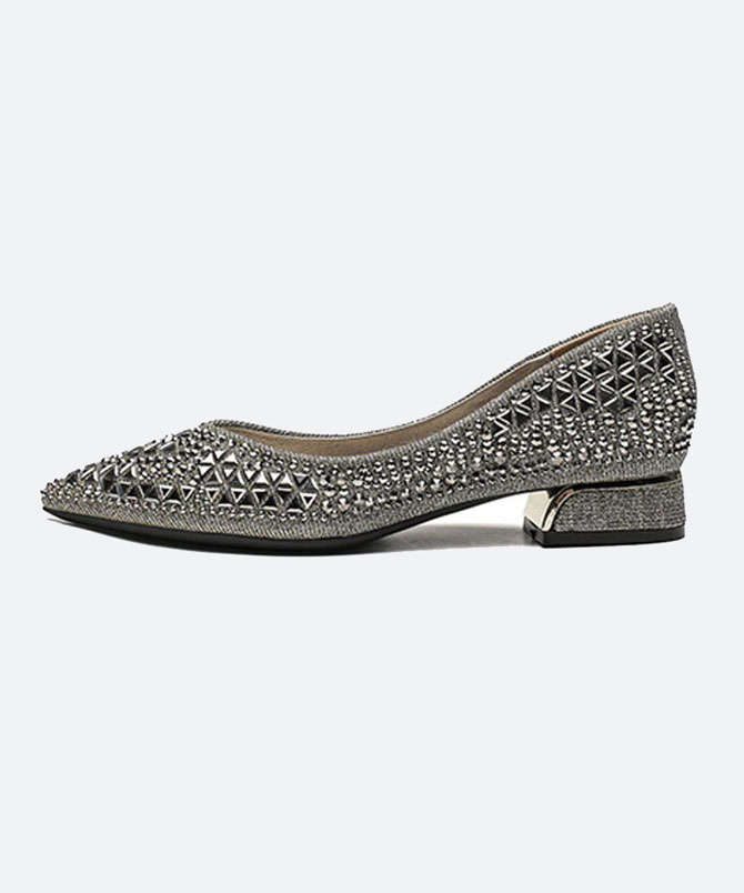 French Rivets Embellished Shoes - TORFEO