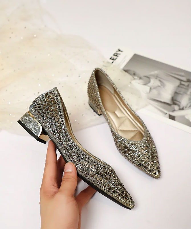 French Rivets Embellished Shoes - TORFEO