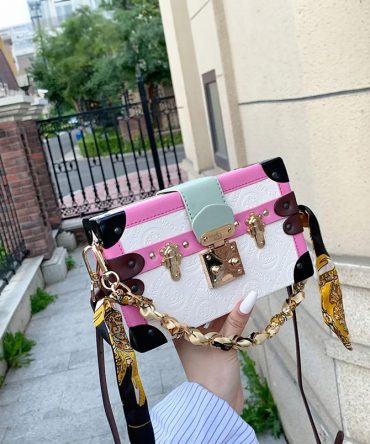 Lansed Crossbody Box Bag - TORFEO