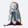 Bohemian Pattern Silk Scarf - TORFEO