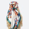 Bohemian Pattern Silk Scarf - TORFEO