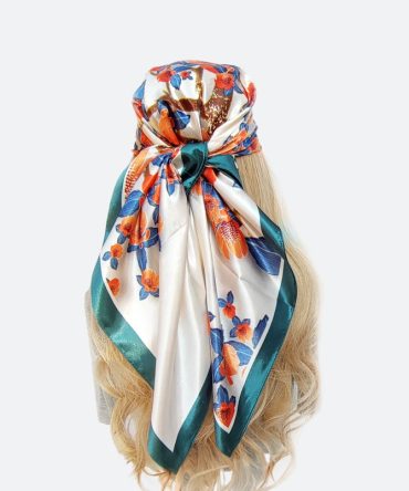 Bohemian Pattern Silk Scarf - TORFEO