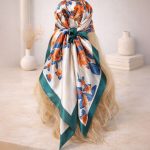 Bohemian Pattern Silk Scarf