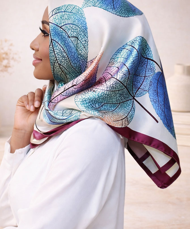 Bohemia Maple Leaf Scarf - TORFEO