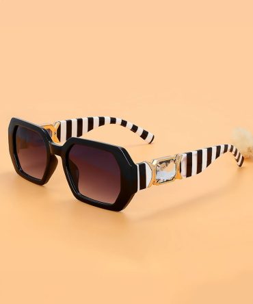 Stripe Trend Sunglasses - TORFEO