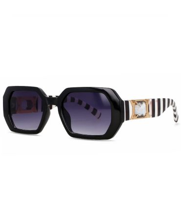 Stripe Trend Sunglasses - TORFEO