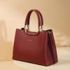 Crimson Grandeur Tote - TORFEO