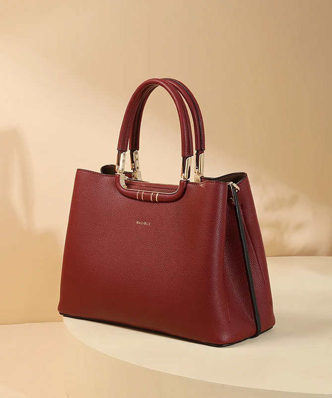 Crimson Grandeur Tote - TORFEO