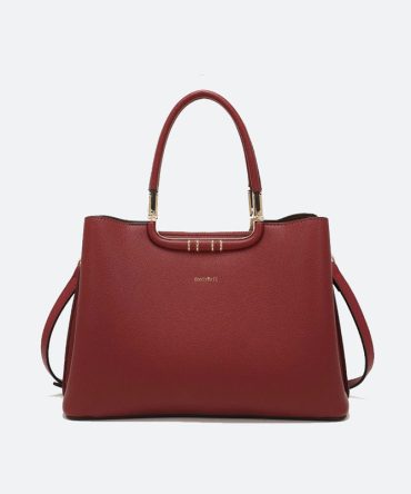 Crimson Grandeur Tote - TORFEO