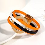 Magnetic Wrap Leather Bracelet - TORFEO
