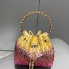 Crystal Bloom Pouch Bag - TORFEO