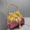 Crystal Bloom Pouch Bag - TORFEO