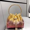 Crystal Bloom Pouch Bag - TORFEO