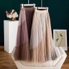 Mesh Pleated Skirt - TORFEO