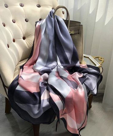 Smooth Spring Silk Scarf - TORFEO