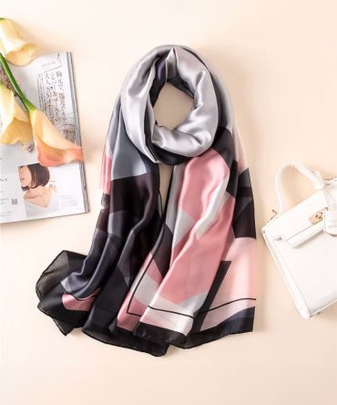 Smooth Spring Silk Scarf - TORFEO