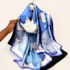 Soft Satin-Finish Scarf - TORFEO