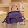 Amethyst Ostrich Handbag - Image 4