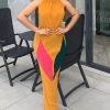 Chromatic Flow Miyake Dress - TORFEO
