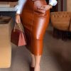 Sienna Empress Belted Dress - TORFEO