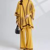 Mustard Yellow The Luxe Serenity Ensemble - TORFEO