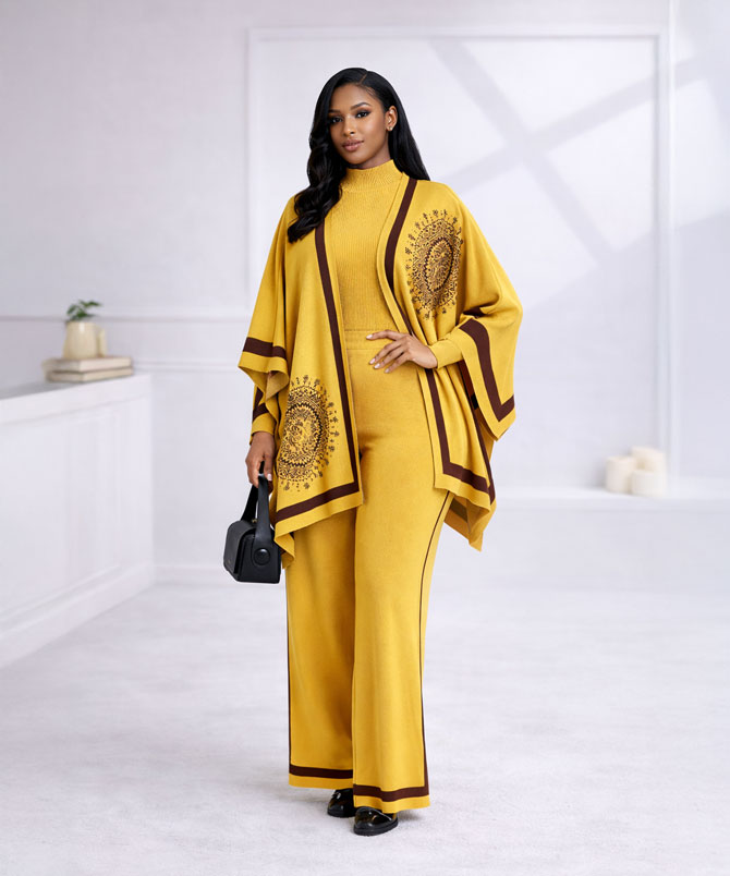 Yellow The Luxe Serenity Ensemble - TORFEO