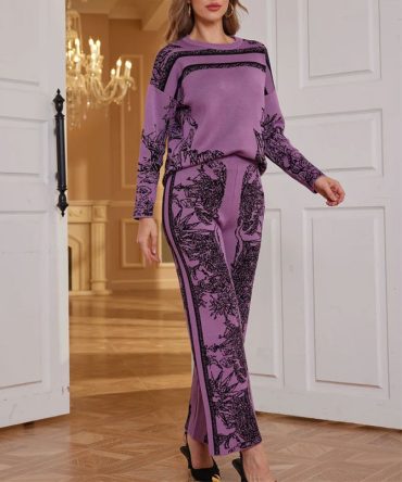 Mauve Muse Co-ord Set - TORFEO