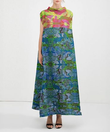 Mirage Miyake Dress - TORFEO