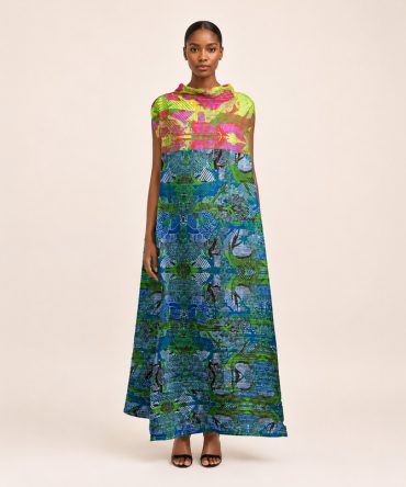 Mirage Miyake Dress - TORFEO