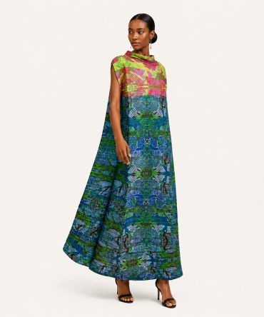 Mirage Miyake Dress - TORFEO