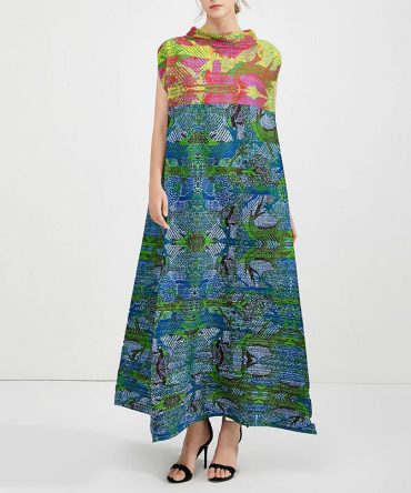 Mirage Miyake Dress - TORFEO