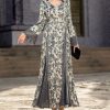 Valencia Embellished Maxi Dress - TORFEO