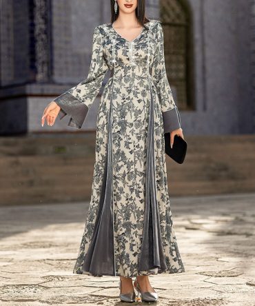 Valencia Embellished Maxi Dress - TORFEO