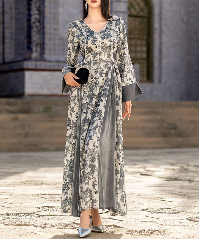 Valencia Embellished Maxi Dress - TORFEO