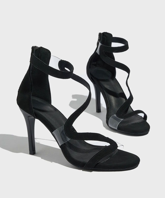 Midnight Curve Heels - TORFEO